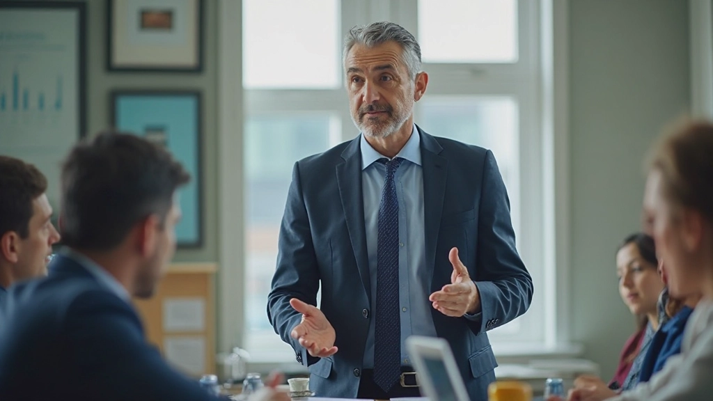 Снимок педагога, проводящего интерактивное обучение с использованием современных образовательных фреймворков